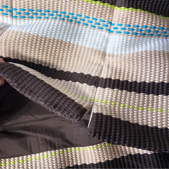 Worth Collection Zip Front Striped Top Size 10 - Picture 14 of 16